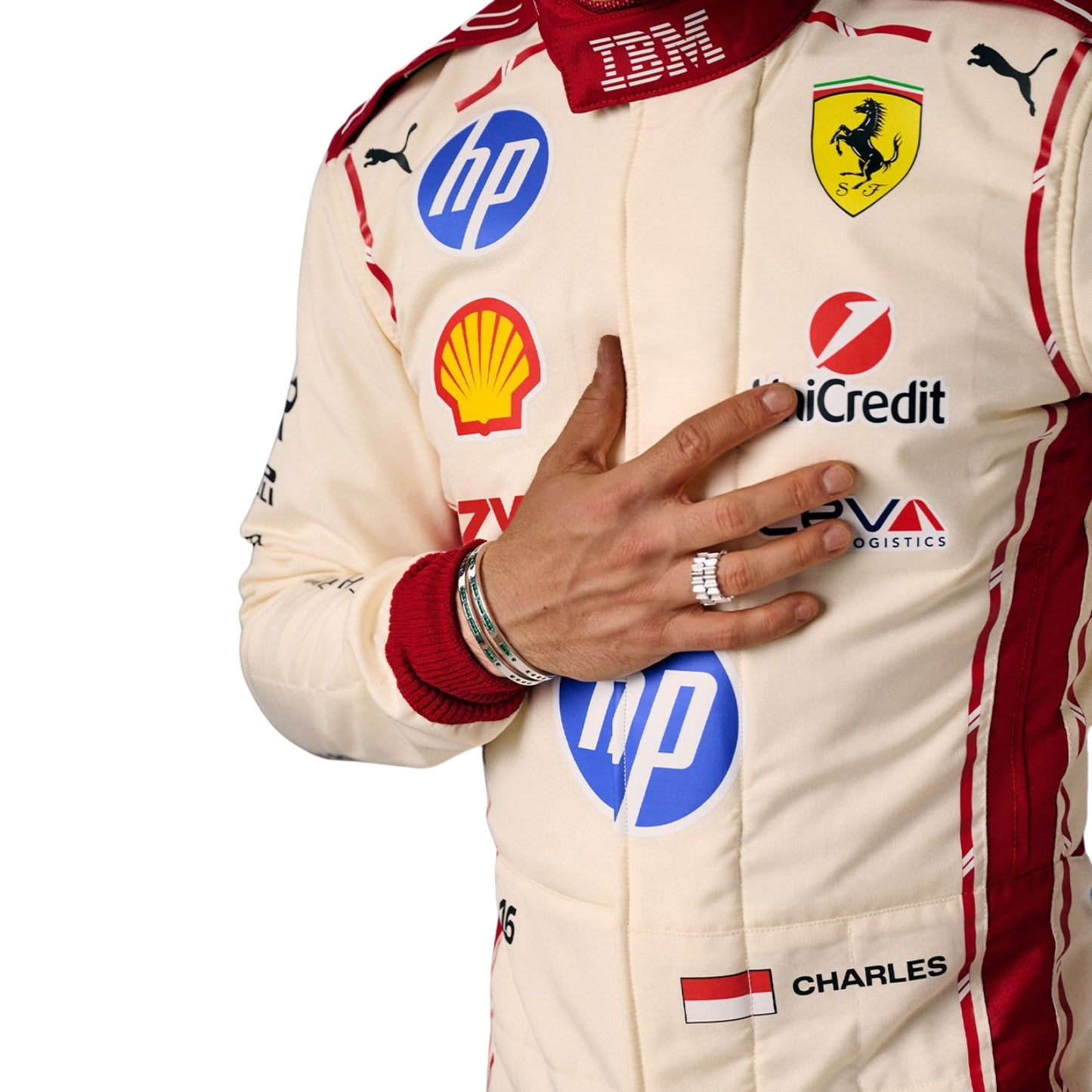 Charles Leclerc 2026 Ferrari Monaco GP F1 Racing Suit