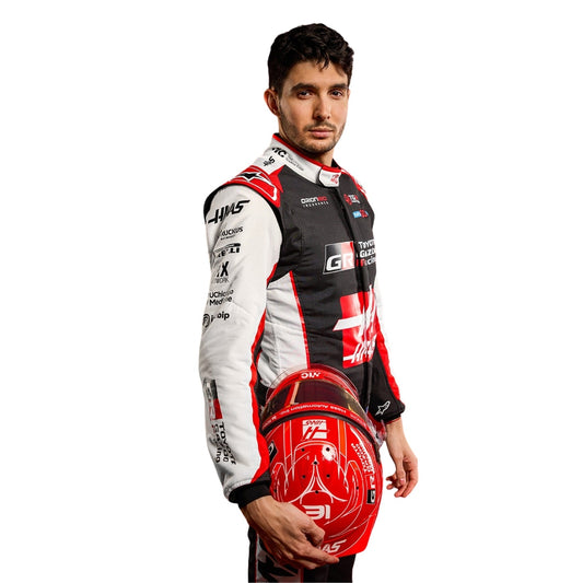 Esteban Ocon 2026 Haas F1 Racing Suit