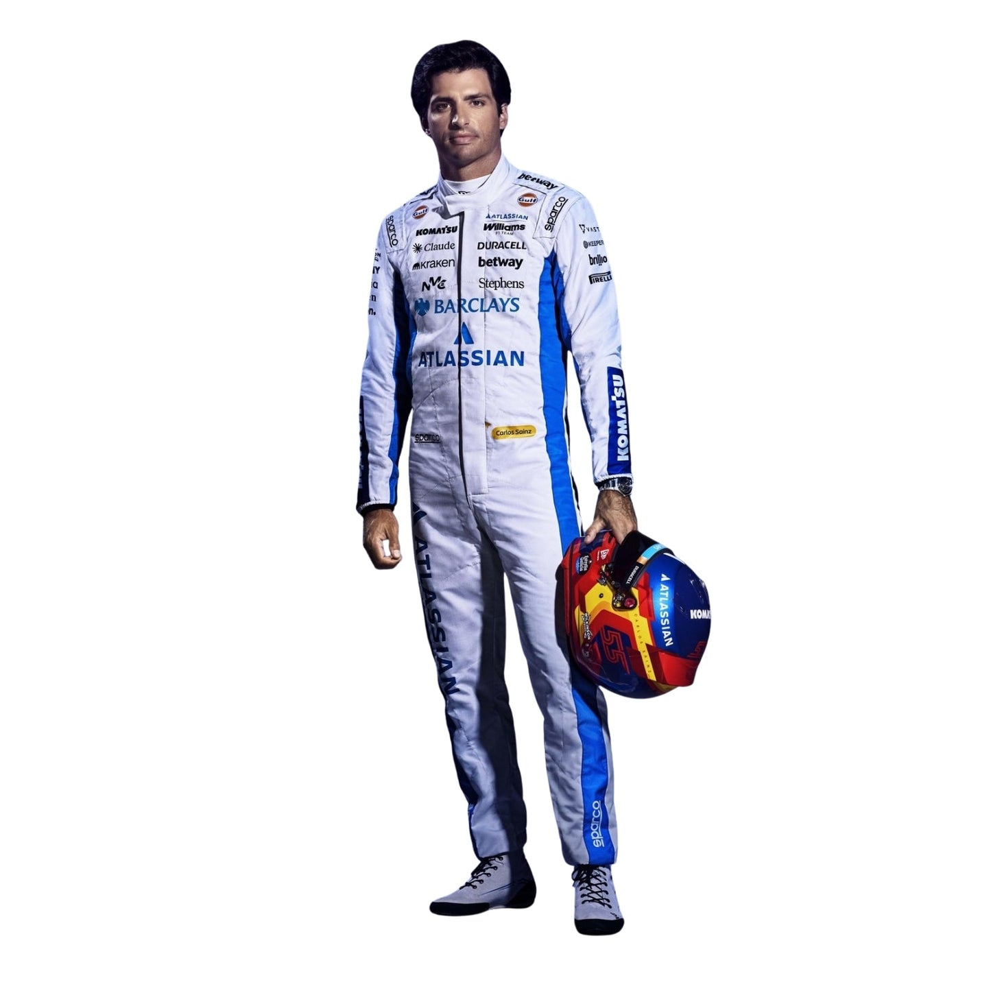 F1 Racing Costume 2026 Worn by Carlos Sainz - Williams - Rapid Racewear