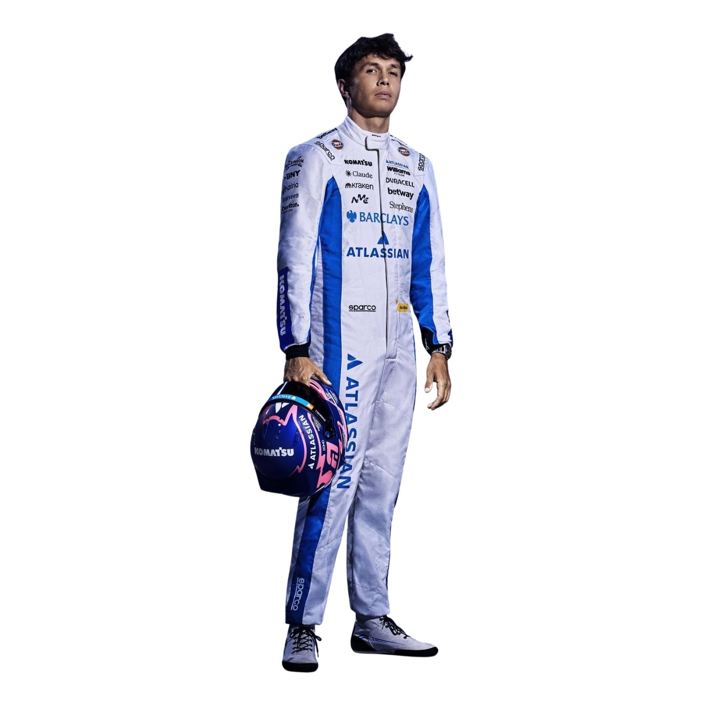 F1 Racing Costume 2026 Worn by Alexander Albon - Williams
