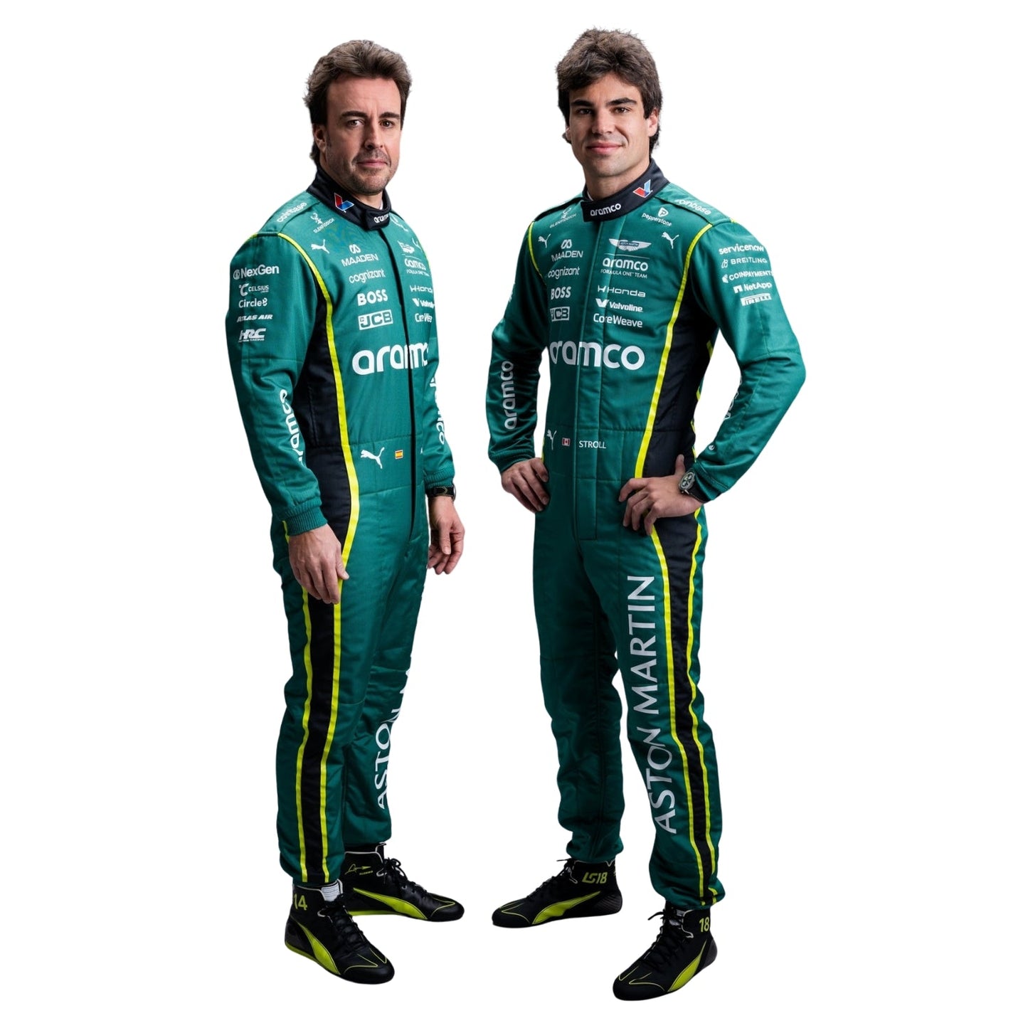 F1 Racing Costume 2026 Worn by Fernando Alonso & Lance Stroll - Aston Martin - Rapid Racewear