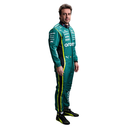 F1 Racing Costume 2026 Worn by Fernando Alonso & Lance Stroll - Aston Martin