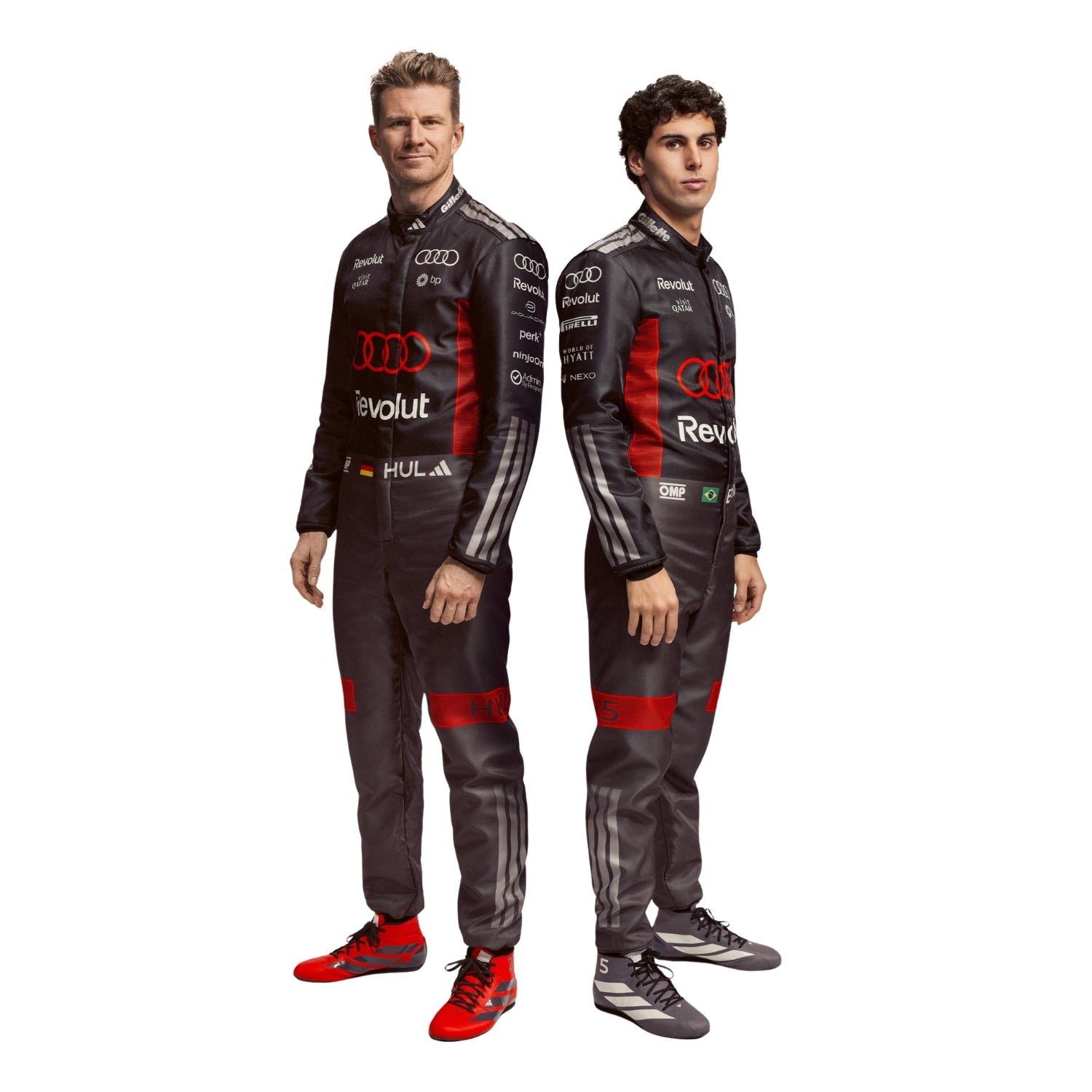 F1 Racing Costume 2026 Worn by Gabriel Bortoleto & Nico Hulkenberg - Audi -  Rapid Racewear