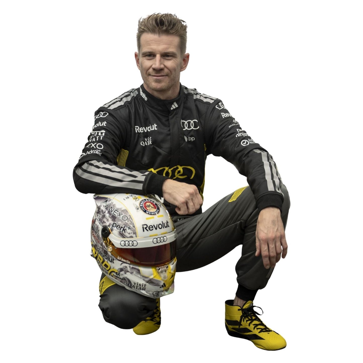 F1 Racing Costume 2026 Worn by Gabriel Bortoleto & Nico Hulkenberg - Audi Monaco GP