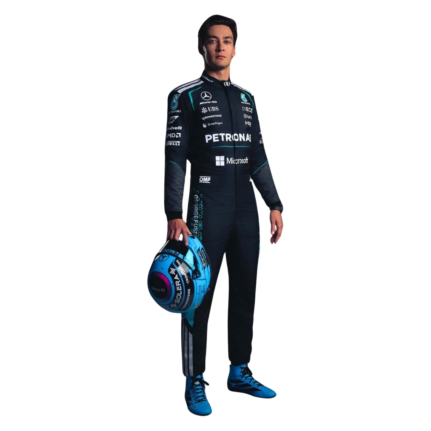 F1 Racing Costume 2026 Worn by George Russell - Mercedes