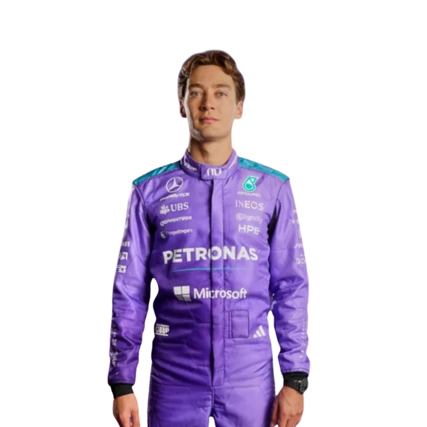 F1 Racing Costume 2026 Worn by George Russell & Andrea Kimi Antonelli - Mercedes Miami GP