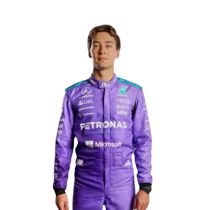 F1 Racing Costume 2026 Worn by George Russell & Andrea Kimi Antonelli - Mercedes Miami GP