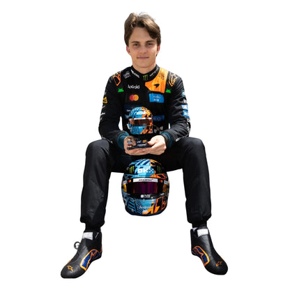 F1 Racing Costume 2026 Worn by Lando Norris & Oscar Piastri  - McLaren Monaco GP