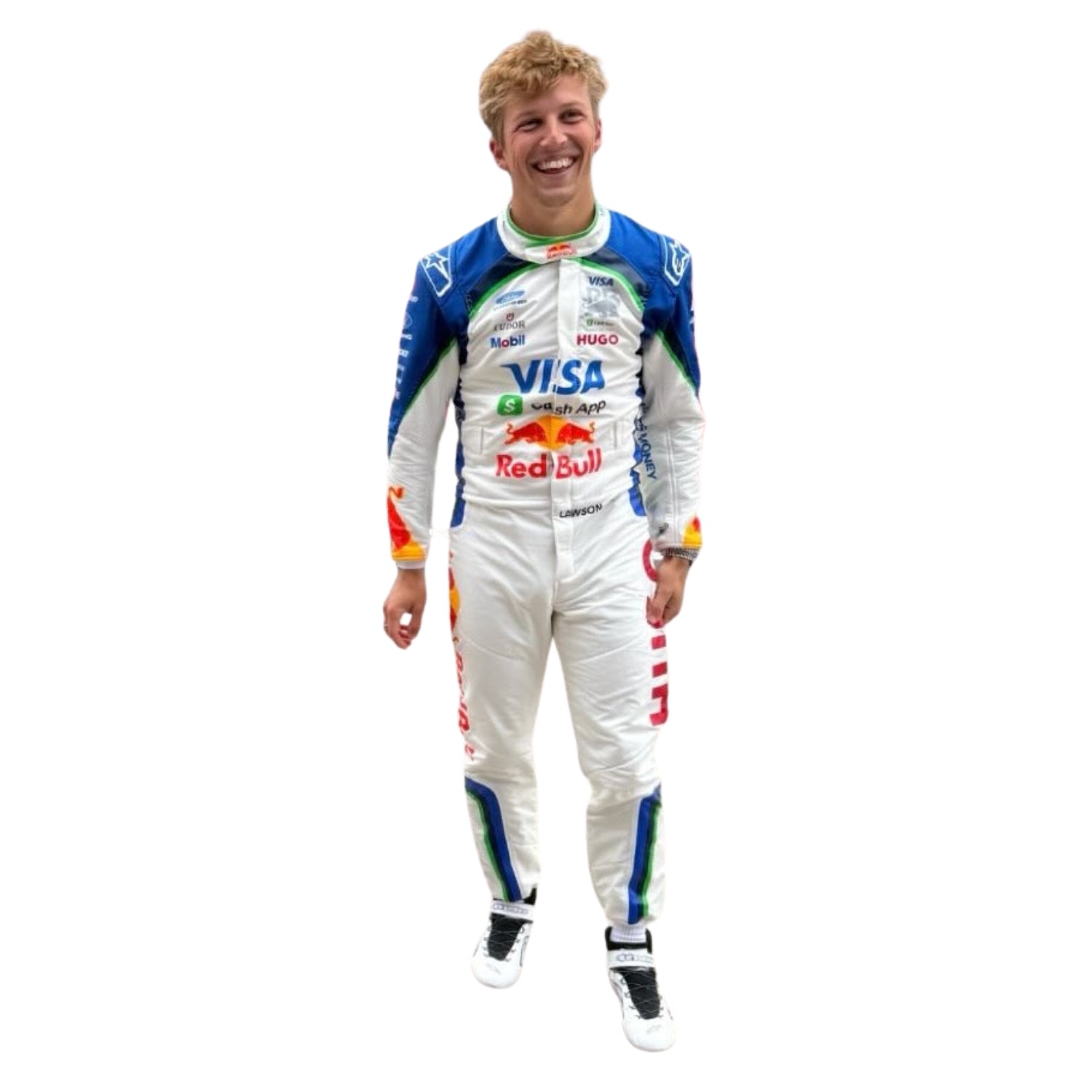 F1 Racing Costume 2026 Worn by Liam Lawson - RB