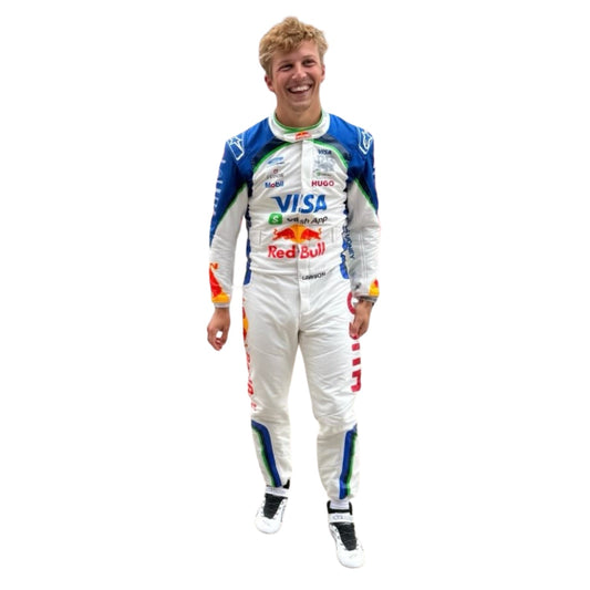 F1 Racing Costume 2026 Worn by Liam Lawson & Arvid Lindblad - RB