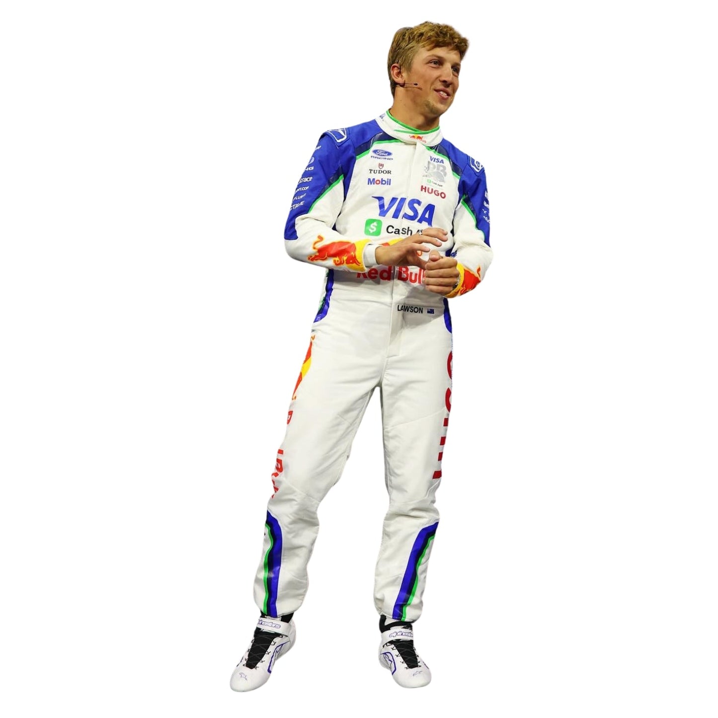 F1 Racing Costume 2026 Worn by Liam Lawson - RB - Rapid Racewear