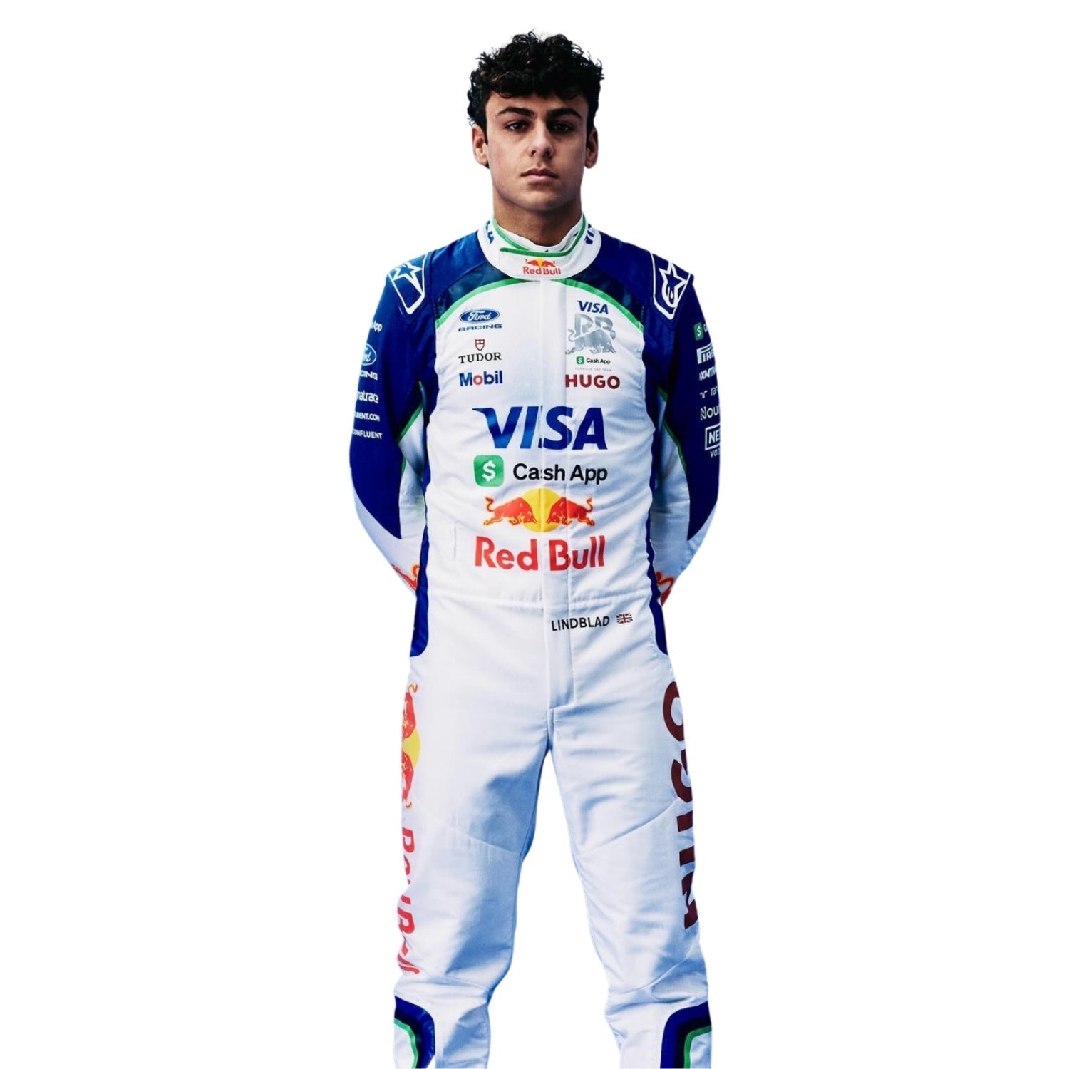 F1 Racing Costume 2026 Worn by Arvid Lindblad - RB