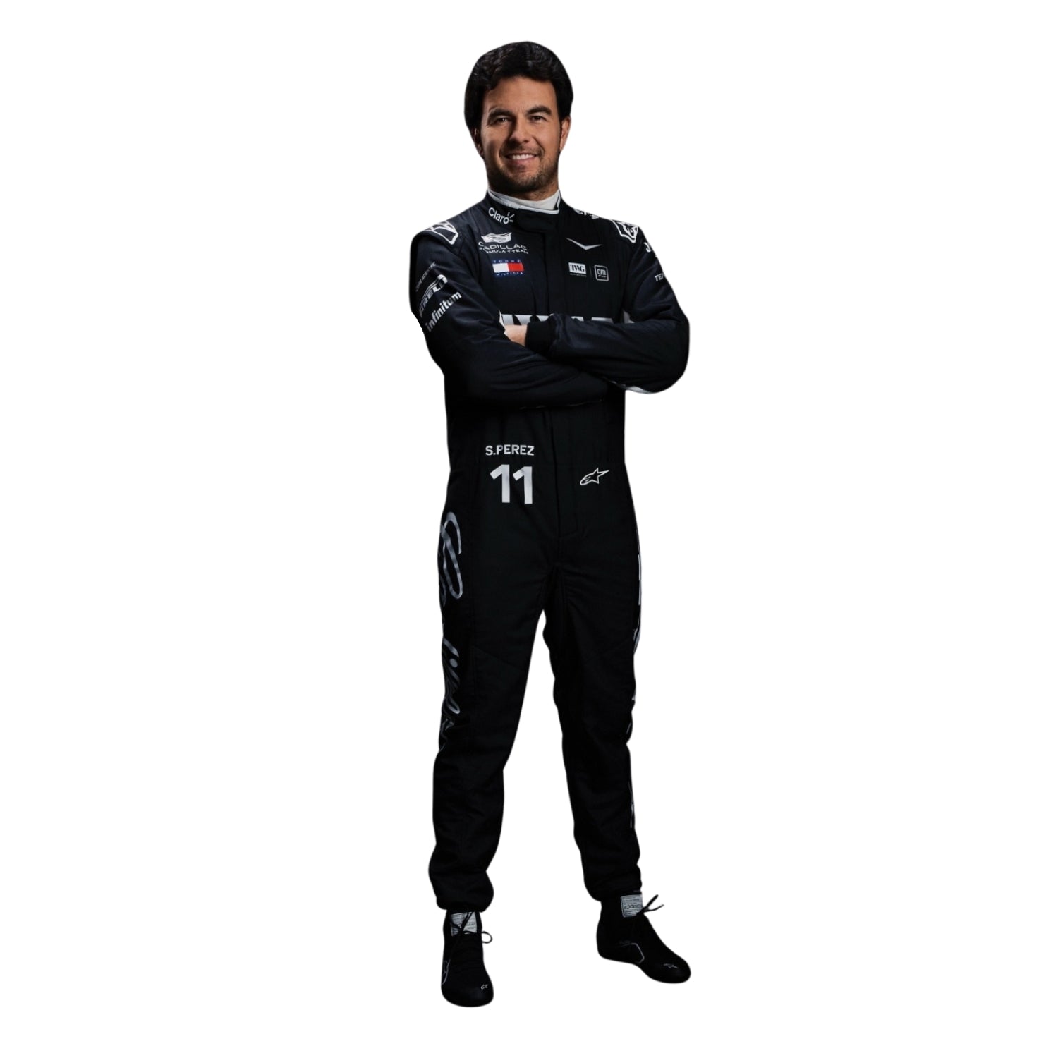 F1 Racing Costume 2026 Worn by Sergio Perez-Cadillac