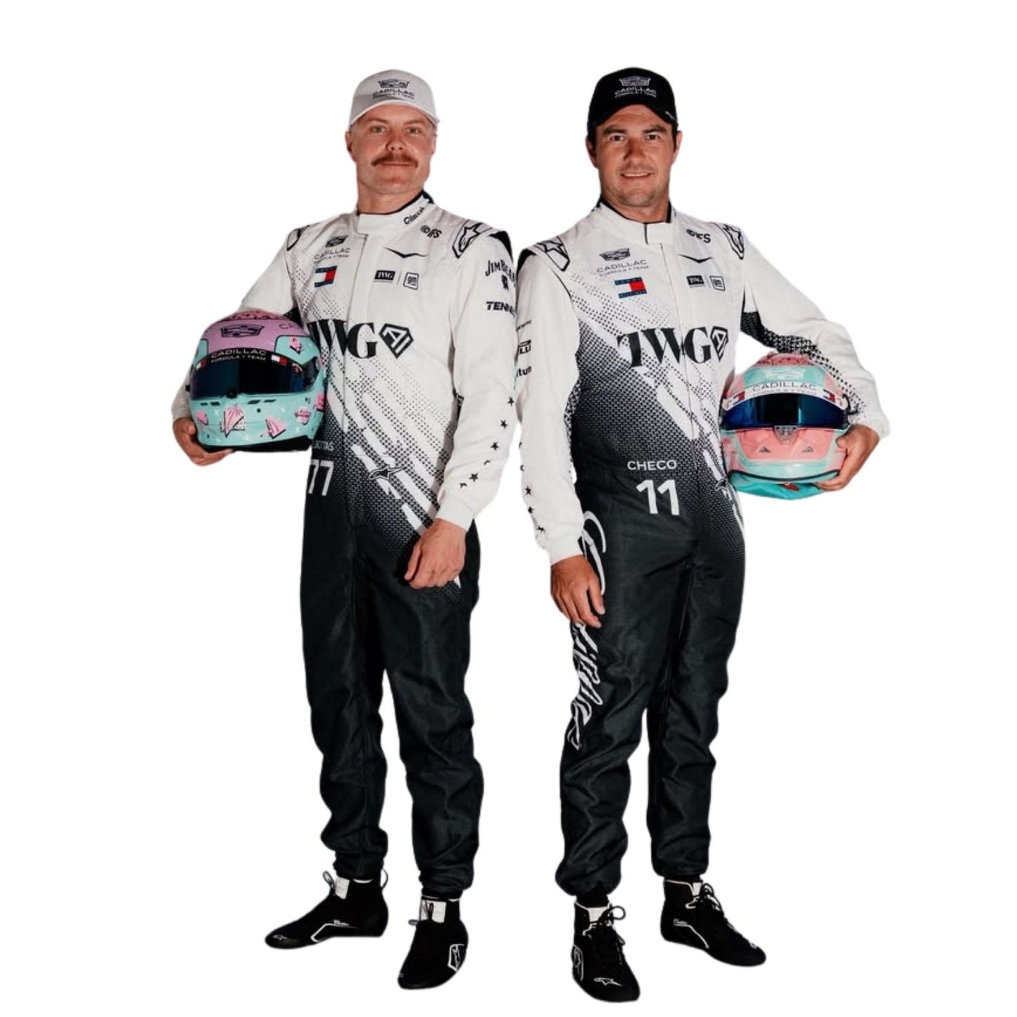 F1 Racing Costume 2026 Worn by Valtteri Bottas & Sergio Perez-Cadillac Miami GP