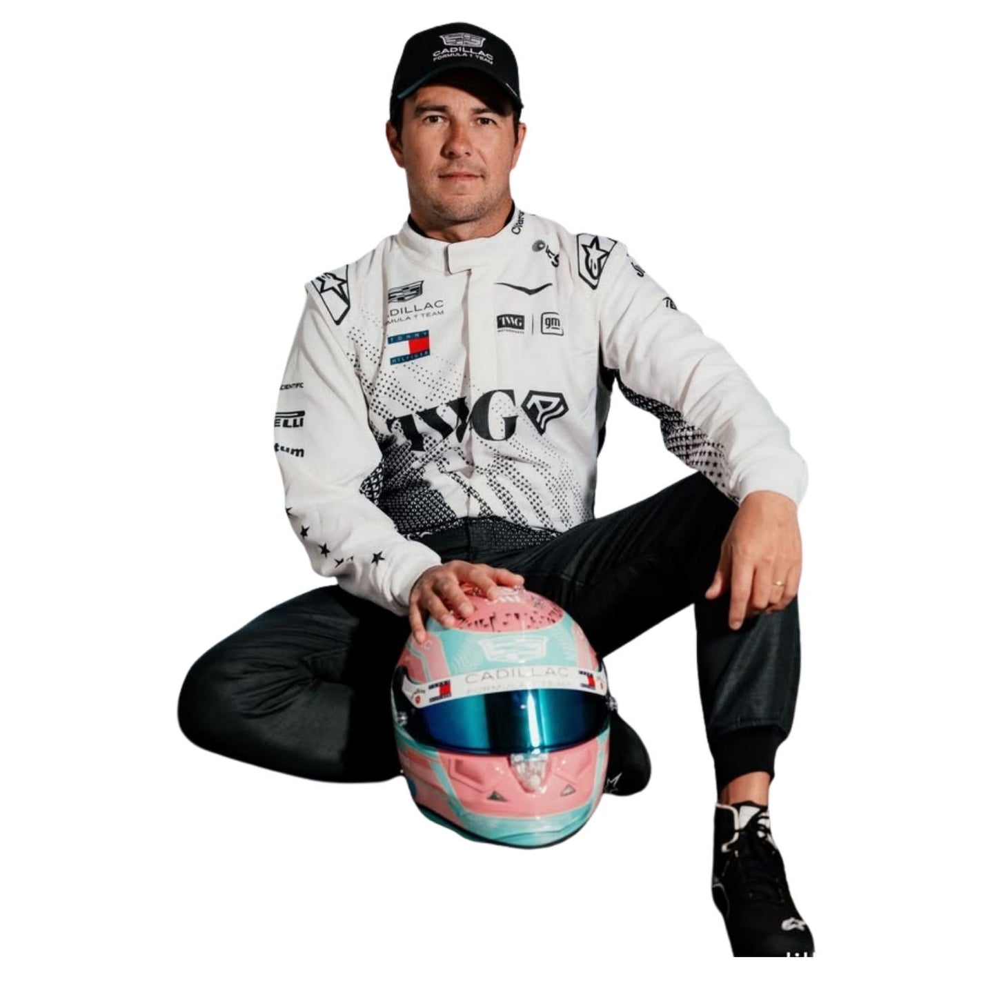 F1 Racing Costume 2026 Worn by Valtteri Bottas & Sergio Perez-Cadillac Miami GP