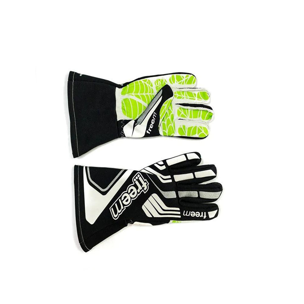 Freem Spider Touch 2 Black Racing Gloves – Rapid Racewear