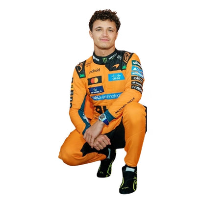 Lando Norris 2026 McLaren Wearing F1 Racing Suit