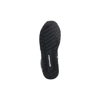 Black RADAR Mechanic Racing shoe sole with brand logo on a white background