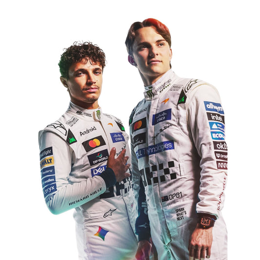 F1 Racing Costume 2026 Worn by Lando Norris & Oscar Piastri  - McLaren Silverstone British GP